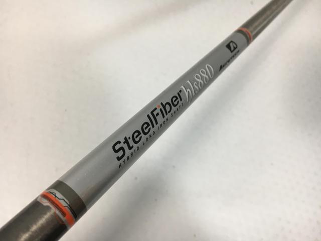 【3980円以上で送料無料】【即納】【中古】【超美品】AEROTECH(エアロテック) シャフト単品 (ピン スリーブ付) Steel Fiber hls880 UT｜ゴルフエース3号店店