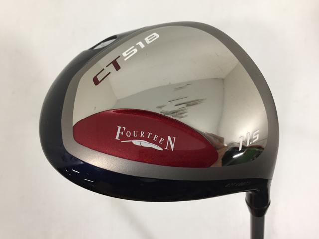 【3980円以上で送料無料】【即納】【中古】フォーティーン CT-518 ドライバー 2018 FT-15d 1W