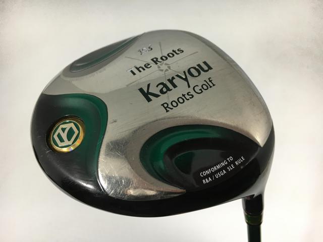お買い得品！【3980円以上で送料無料】【即納】【中古】ルーツゴルフ(ゴーセン) The ルーツ Karyou ドライバー 2015 オリジナルカーボン 1W