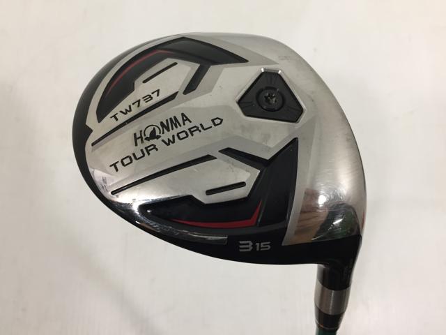 【3980円以上で送料無料】【即納】【中古】ホンマ TOUR WORLD (ツアーワールド) TW737 FW フェアウェイ VIZARD EX-A 65 3W