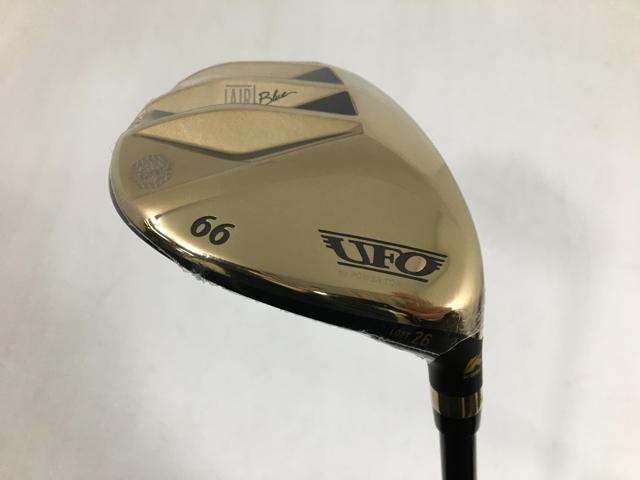 【3980円以上で貨物輸送無料】【即納】【中古】【未当て嵌める品】キャスコ UFO AIR UT by 力強さ竜巻き ありがた味 ゴールド 2025 Falcon 立て坑 AIR UT 66