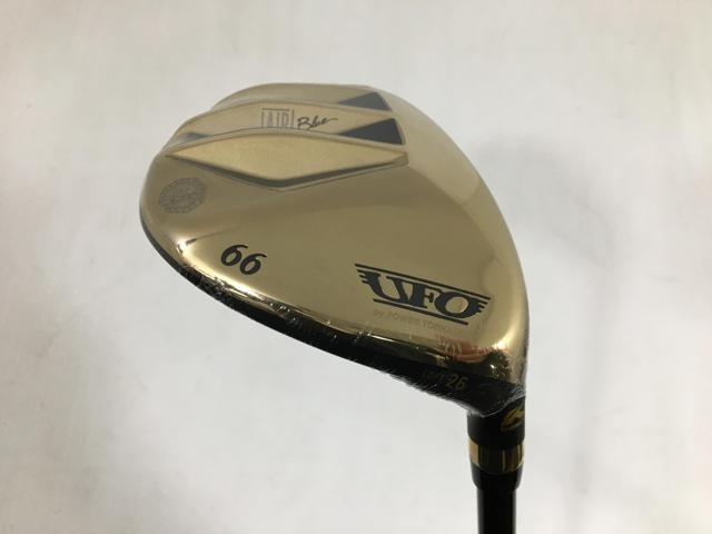 【3980円以上で貨物輸送無料】【即納】【中古】【未当て嵌める品】キャスコ UFO AIR UT by 力強さ竜巻き ありがた味 ゴールド 2025 Falcon 立て坑 AIR UT 66