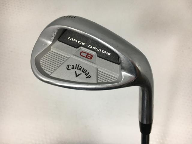 お買い得品！【3980円以上で貨物輸送無料】【即納】【中古】キャロウェイ MACK DADDY CB ウェッジ 52.12 (日本遣りくち) NS労働者階級 ZELOS 7 AW