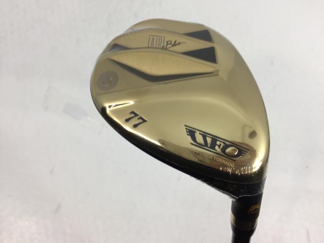 【3980円以上で貨物輸送無料】【即納】【中古】【未当て嵌める品】キャスコ UFO AIR UT by 力強さ竜巻き ありがた味 ゴールド 2025 Falcon 立て坑 AIR UT 77