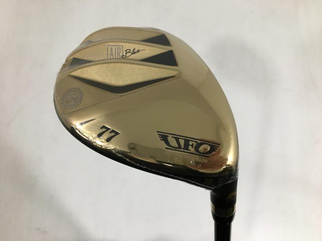 【3980円以上で貨物輸送無料】【即納】【中古】【未当て嵌める品】キャスコ UFO AIR UT by 力強さ竜巻き ありがた味 ゴールド 2025 Falcon 立て坑 AIR UT 77