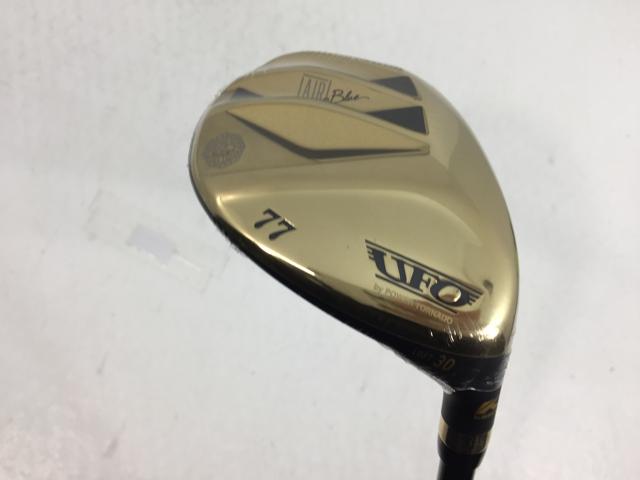 【3980円以上で貨物輸送無料】【即納】【中古】【未当て嵌める品】キャスコ UFO AIR UT by 力強さ竜巻き ありがた味 ゴールド 2025 Falcon 立て坑 AIR UT 77