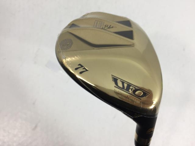【3980円以上で貨物輸送無料】【即納】【中古】【未当て嵌める品】キャスコ UFO AIR UT by 力強さ竜巻き ありがた味 ゴールド 2025 Falcon 立て坑 AIR UT 77
