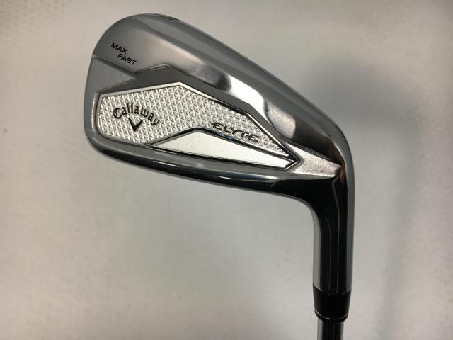 【3980円以上で貨物輸送無料】【即納】【中古】【超美品】(5本仕掛ける)キャロウェイ ELYTE MAX FAST (エリート マックスファスト) アイアン 2025 (日本遣りかた) NS労働者階級 ZELOS 7 6～9.P