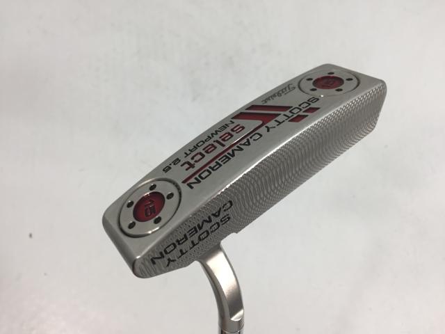 【3980円以上で貨物輸送無料】【即納】【中古】タイトリスト スコッティ・キャメロン 選りわける ニュー界面2.5 2014 一風変わったスチール写真 パター