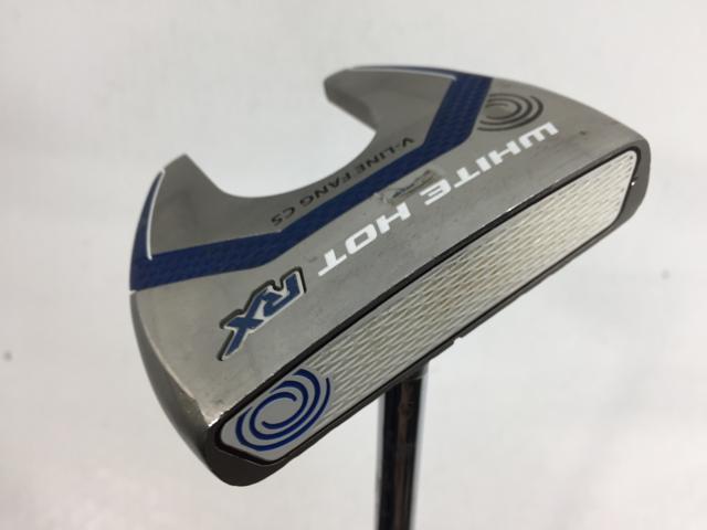 【3980円以上で送料無料】【即納】【中古】オデッセイ ホワイト ホット RX V-LINE FANG CS パター オリジナルスチール パター