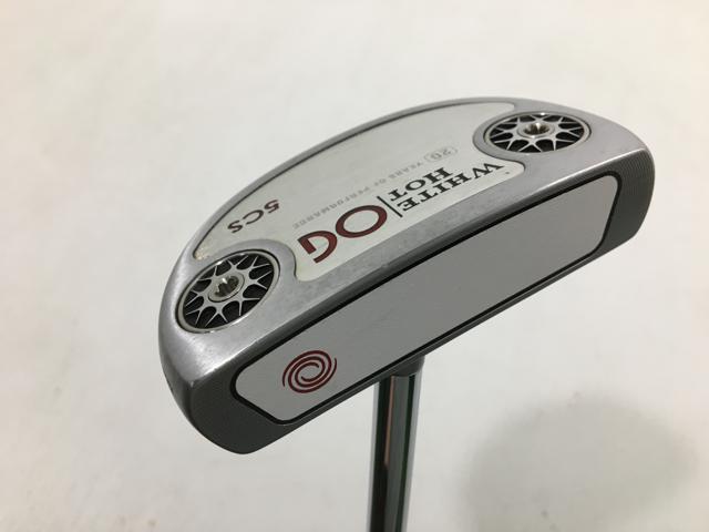 【3980円以上で貨物輸送無料】【即納】【中古】オデッセイ 白いこと 熱っぽい OG #5CS パター 一風変わったスチール写真 パター