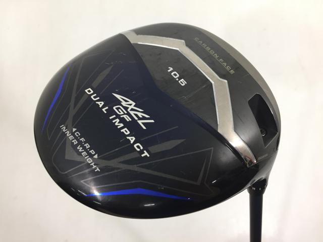お買い得品！【3980円以上で送料無料】【即納】【中古】ツルヤゴルフ アクセル GF DUAL IMPACT ドライバー 2023 VANQUISH for AXEL 1W｜ゴルフエース3号店店
