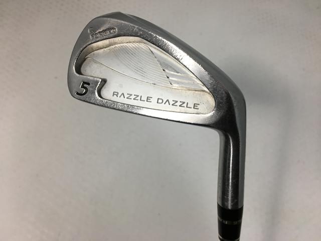 【3980円以上で送料無料】【即納】【中古】(6本セット)RAZZLE DAZZLE(ラズルダズル) CSI-C フォージドアイアン プロジェクトX LZ 5～9.P