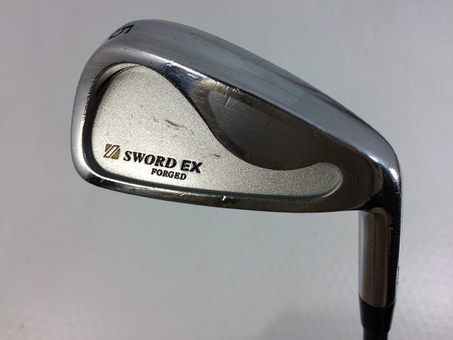 お買い得品!【3980円以上で送料無料】【即納】【中古】(7本セット)カタナゴルフ SWORD EX アイアン オリジナルカーボン 5~9.P.S|ゴルフエース3号店店