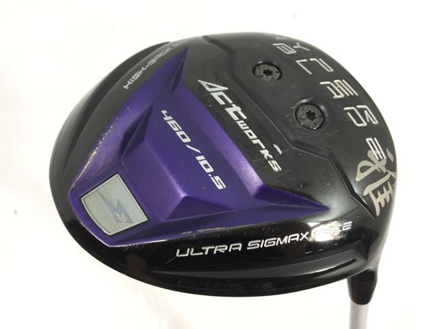 【3980円以上で送料無料】【即納】【中古】ワークス ゴルフ ハイパーブレード シグマ ドライバー ワークテック HISHO(飛匠) 1W｜ゴルフエース3号店店