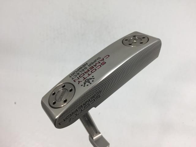 お買い得品!【3980円以上で送料無料】【即納】【中古】タイトリスト スコッティ・キャメロン スーパーセレクト ニューポート 2023 オリジナルスチール パター|ゴルフエース3号店店