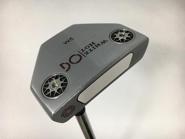 お買い得品！【3980円以上で送料無料】【即納】【中古】オデッセイ ホワイト ホット OG #2M パター STROKE LAB(ストローク ラボ)シャフト パター
