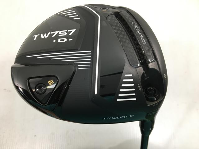 お買い得品！【3980円以上で貨物輸送無料】【即納】【中古】ホンマ TOUR WORLD (周遊旅行世界) TW757 TYPE-D １番ウッド VIZARD for TW757 1W