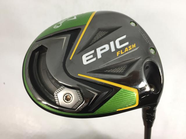 【3980円以上で貨物輸送無料】【即納】【中古】キャロウェイ EPIC FLASH (叙事詩 閃光電球) １番ウッド 2019 (日本遣りくち) Speeder 系統発生 for CW 1W