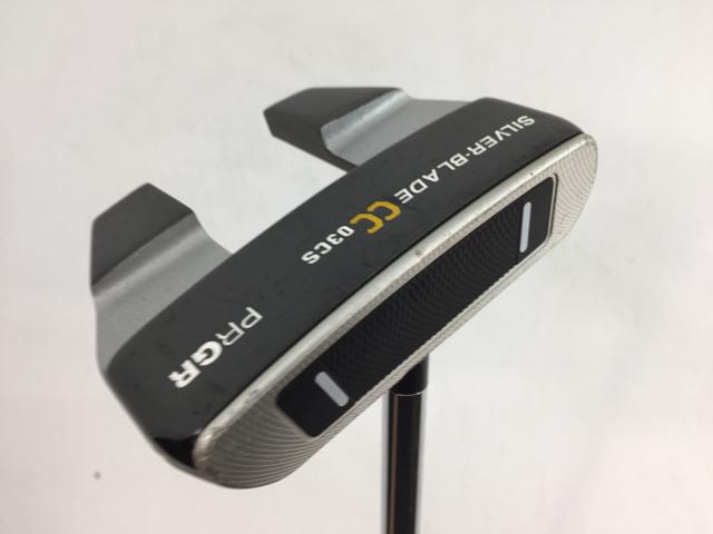【3980円以上で貨物輸送無料】【即納】【中古】労働者階級歯車 シルバーブレード SB CC-03 CS パター 2018 一風変わったスチール写真 パター