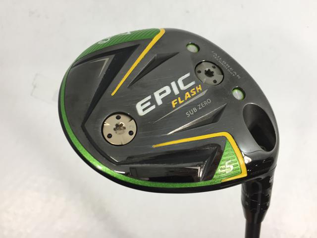 【3980円以上で貨物輸送無料】【即納】【中古】キャロウェイ EPIC FLASH (叙事詩 閃光電球) SUB ZERO 公明正大通い路 2019 (日本遣りくち) 周遊旅行AD SZ 5W