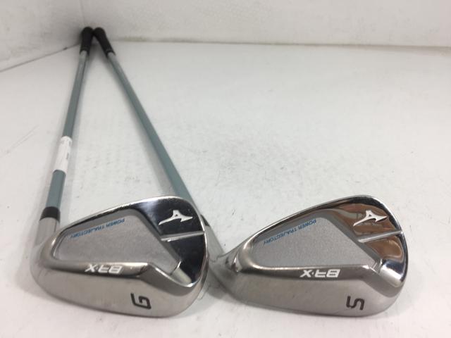 【3980円以上で貨物輸送無料】【即納】【中古】ミズノ BR-X アイアン レディス BR-X 一風変わった炭素 AW.SW