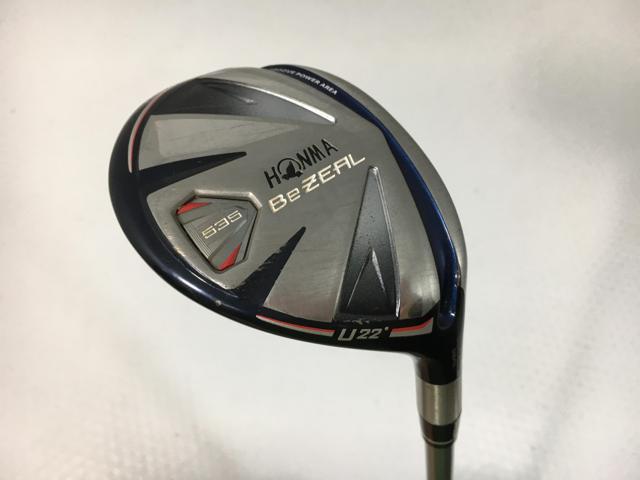 お買い得品！【3980円以上で貨物輸送無料】【即納】【中古】ホンマ Be ZEAL(ビジール) 535 ありがた味 2018 VIZARD for Be ZEAL U クラブ-ゴルフ