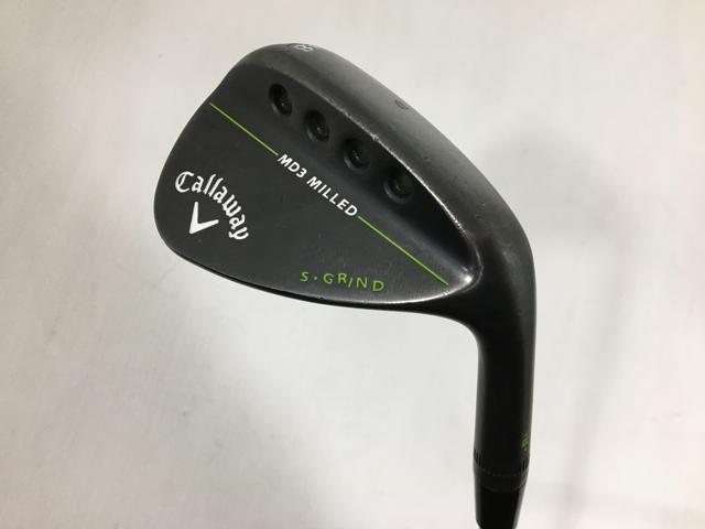 【3980円以上で送料無料】【即納】【中古】キャロウェイ MD3 MILLED ウェッジ ブラック 48.08 S-GRIND (日本仕様) D/G AW