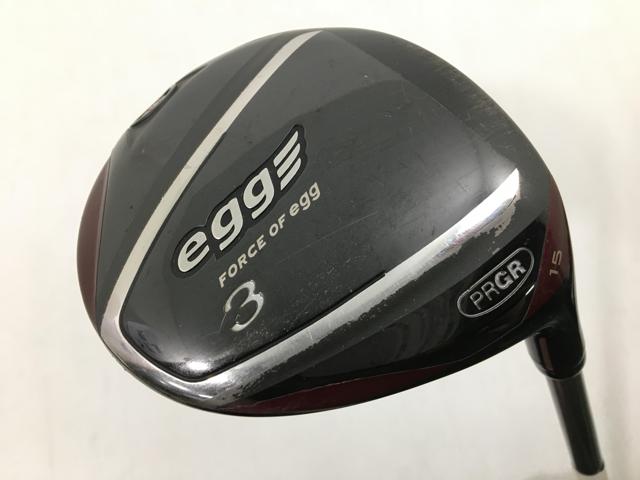 【3980円以上で送料無料】【即納】【中古】プロギア NEW egg (赤エッグ) フェアウェイ 2017 オリジナルカーボン 3W