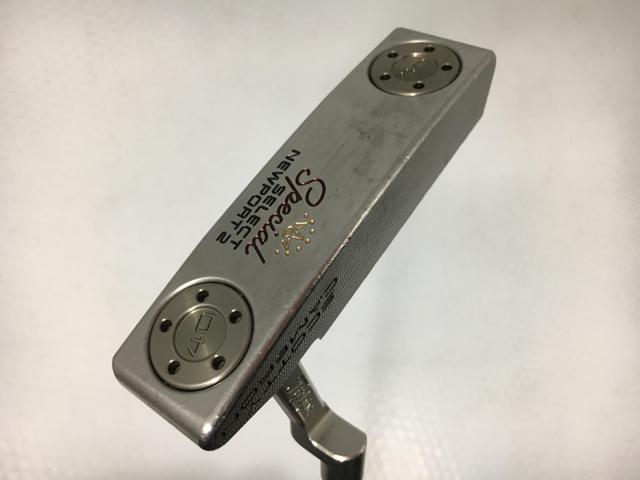 お買い得品！【3980円以上で貨物輸送無料】【即納】【中古】タイトリスト スコッティ・キャメロン 特別より分ける ニュー界面2 2020 一風変わったスチール写真 パター