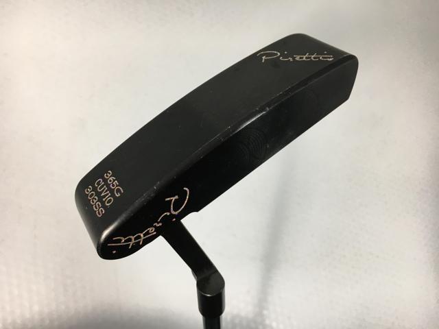 お買い得品！【3980円以上で送料無料】【即納】【中古】Piretti(ピレッティ) CUVIO ミッドナイトブラック パター 2021 オリジナルスチール パター｜ゴルフエース3号店店
