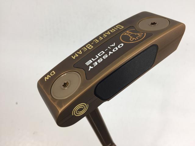 【3980円以上で貨物輸送無料】【即納】【中古】【超美品】オデッセイ Ai-ONE GIRAFFE-BEAM (麒麟光線) DW CH パター 2025 STROKE LAB(打つこと 科学研究所) 90 立て坑 パター