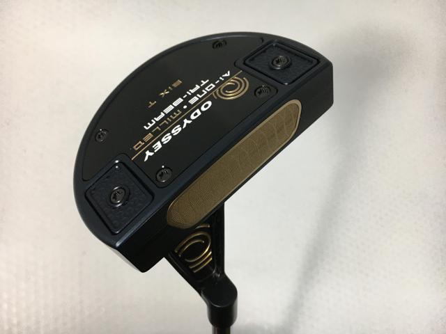 お買い得品!【3980円以上で送料無料】【即納】【中古】【超美品】オデッセイ Ai-ONE MILLED TRI-BEAM (ミルド トライビーム) SIX T パター 2024 STROKE LAB(ストローク ラボ) 90 シャフト パター