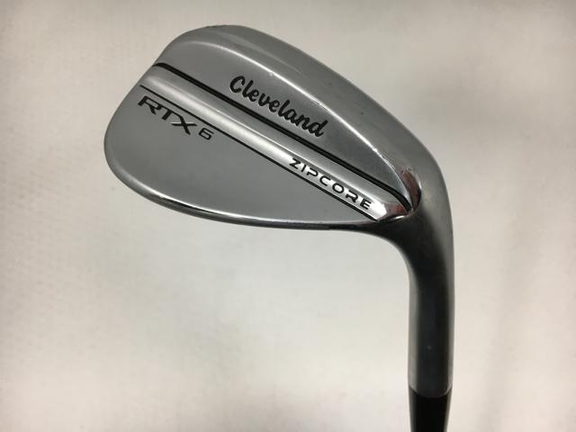 お買い得品！【3980円以上で貨物輸送無料】【即納】【中古】クリーブランド RTX-6 ZIPCORE 周遊旅行繻子 ウェッジ 58.12 FULL 2023 D/G SW