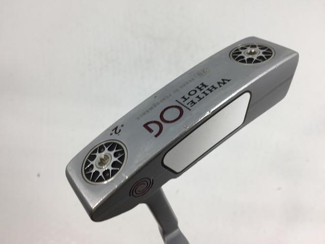 【3980円以上で送料無料】【即納】【中古】オデッセイ ホワイト ホット OG #2 ドット パター STROKE LAB(ストローク ラボ)シャフト パター｜ゴルフエース3号店店