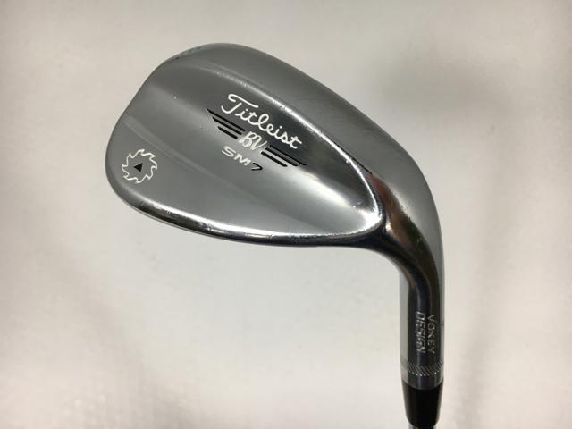 お買い得品！【3980円以上で送料無料】【即納】【中古】タイトリスト ボーケイ ウェッジ スピンミルド SM7 (ツアークロム)58.14K(日本仕様) D/G SW｜ゴルフエース3号店店