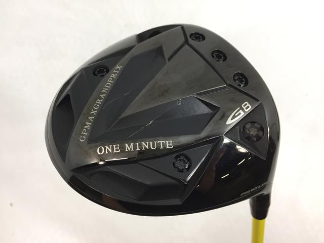 【3980円以上で貨物輸送無料】【即納】【中古】グランプリ GP MAX ONE MINUTE(ワンミニッツ) G8 １番ウッド 周遊旅行AD MT-6 1W