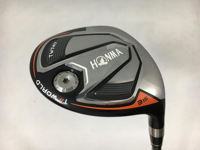 お買い得品！【3980円以上で送料無料】【即納】【中古】ホンマ TOUR WORLD (ツアーワールド) TW747 FW フェアウェイ VIZARD for TW747 3W｜ゴルフエース3号店店