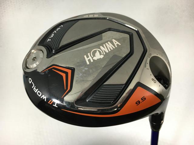 お買い得品！【3980円以上で貨物輸送無料】【即納】【中古】ホンマ TOUR WORLD (周遊旅行世界) TW747 455 １番ウッド VIZARD FP-6 1W