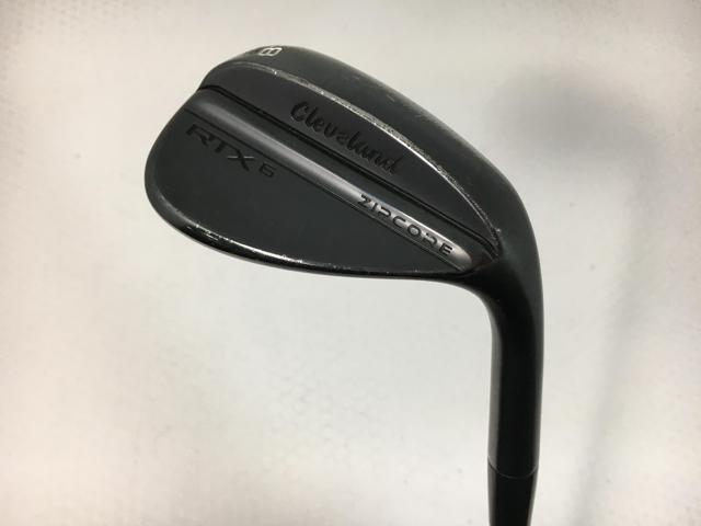 お買い得品！【3980円以上で貨物輸送無料】【即納】【中古】クリーブランド RTX-6 ZIPCORE 黒いこと繻子 ウェッジ 58.10 MID 2023 NS労働者階級 MODUS3 TOUR105 SW