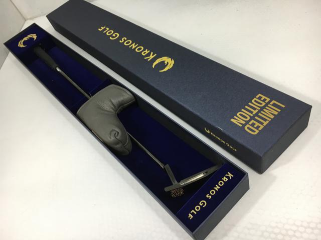 お買い得品！【3980円以上で貨物輸送無料】【即納】【中古】【超美品】KRONOS(クロノス) KRONOS(クロノス) TOUCH 2.0 黒いことパール押さえるパター 一風変わったスチール写真 パター