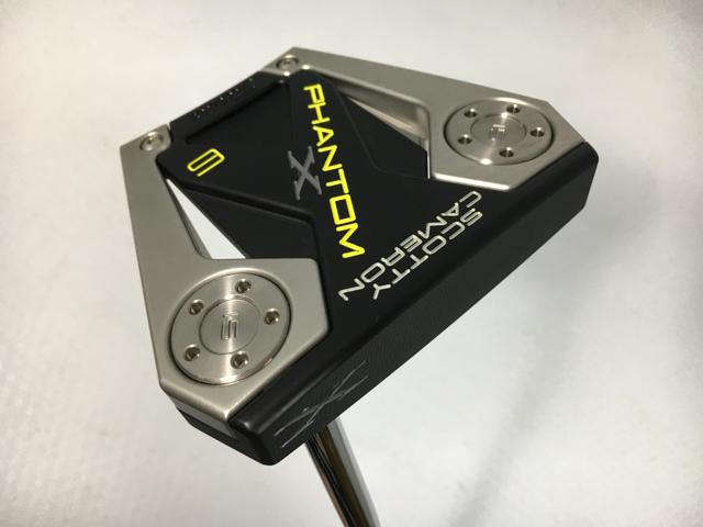 【3980円以上で貨物輸送無料】【即納】【中古】【超美品】タイトリスト スコッティ・キャメロン PHANTOM X 6 (気違いトムX 6) 2019 一風変わったスチール写真 パター