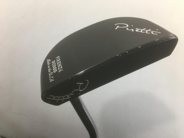 お買い得品！【3980円以上で送料無料】【即納】【中古】Piretti(ピレッティ) Firenze(フィレンツェ) ミッドナイトブラック パター 2021 オリジナルスチール パター｜ゴルフエース3号店店