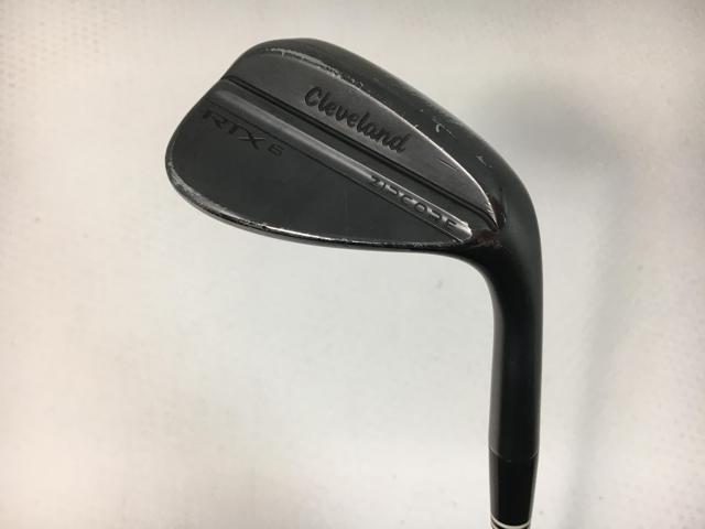 【3980円以上で貨物輸送無料】【即納】【中古】クリーブランド RTX-6 ZIPCORE 黒いこと繻子 ウェッジ 58.12 FULL 2023 NS労働者階級 ZELOS 7 SW