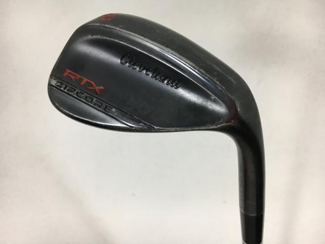 お買い得品！【3980円以上で貨物輸送無料】【即納】【中古】クリーブランド RTX ZIPCORE 黒いこと繻子 ウェッジ 58.10 MID 2020 D/G SW