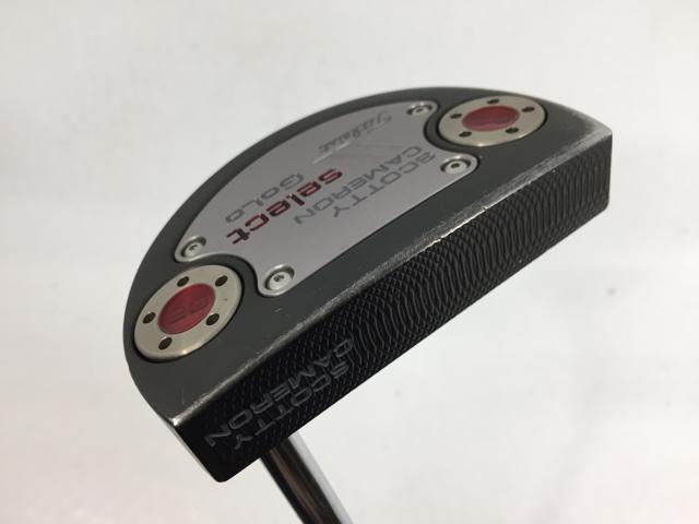 【3980円以上で送料無料】【即納】【中古】タイトリスト スコッティ・キャメロン セレクト ブラックミスト GoLo オリジナルスチール パター