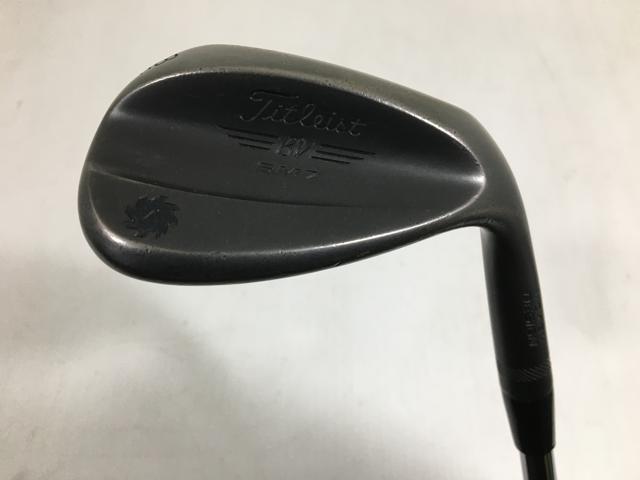 お買い得品！【3980円以上で貨物輸送無料】【即納】【中古】タイトリスト 洋弓ケイ ウェッジ スピンミルド SM7 (ジェット機黒いこと)58.12D(日本遣りくち) D/G SW
