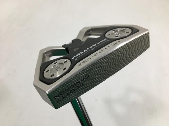 お買い得品！【3980円以上で送料無料】【即納】【中古】タイトリスト スコッティ・キャメロン PHANTOM 9 (ファントム 9) 2024 オリジナルスチール パター