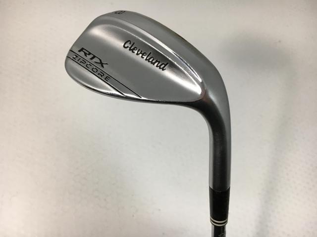 お買い得品！【3980円以上で貨物輸送無料】【即納】【中古】クリーブランド RTX ZIPCORE 周遊旅行繻子 ウェッジ 58.10 MID 2020 D/G SW