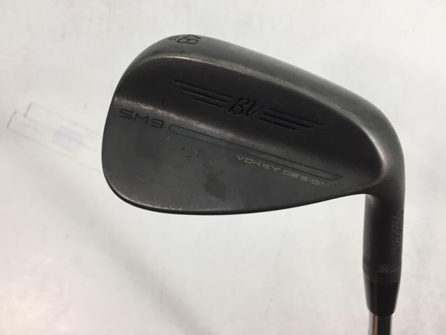 【3980円以上で送料無料】【即納】【中古】タイトリスト ボーケイ ウェッジ スピンミルド SM9 (ジェットブラック)48.10F(日本仕様) D/G PW｜ゴルフエース3号店店